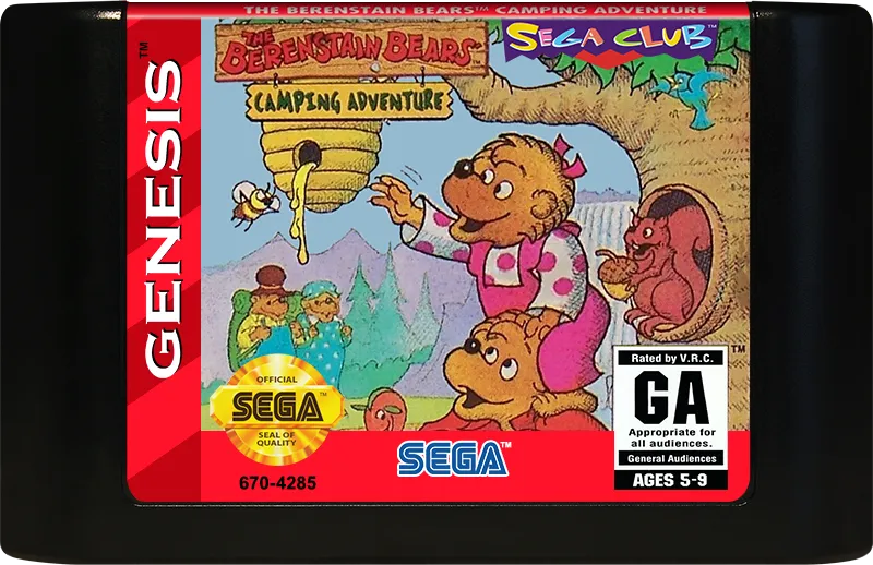 The Berenstain Bears: Camping Adventure cart