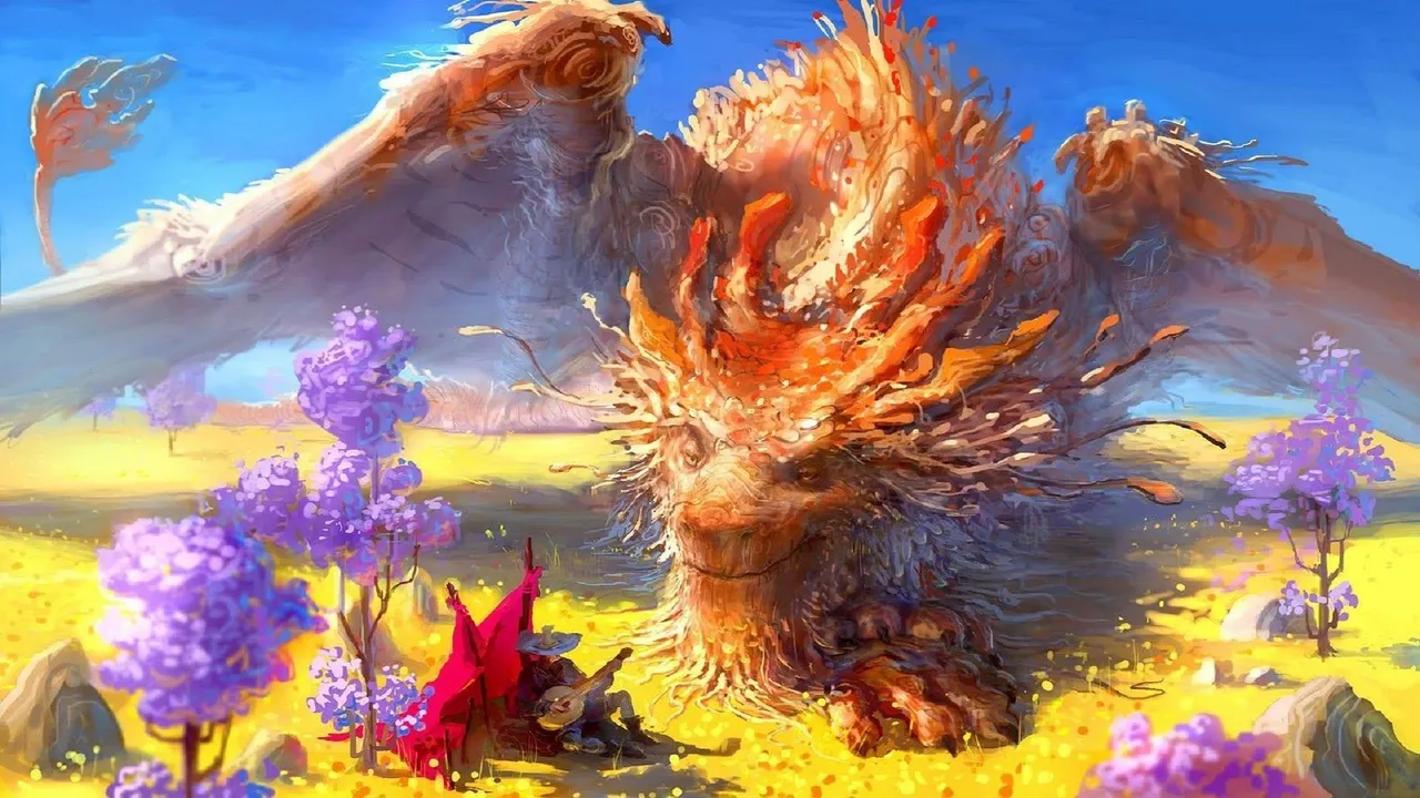 Backdrop artwork for The Faery Tale Adventure