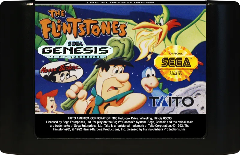 The Flintstones cart