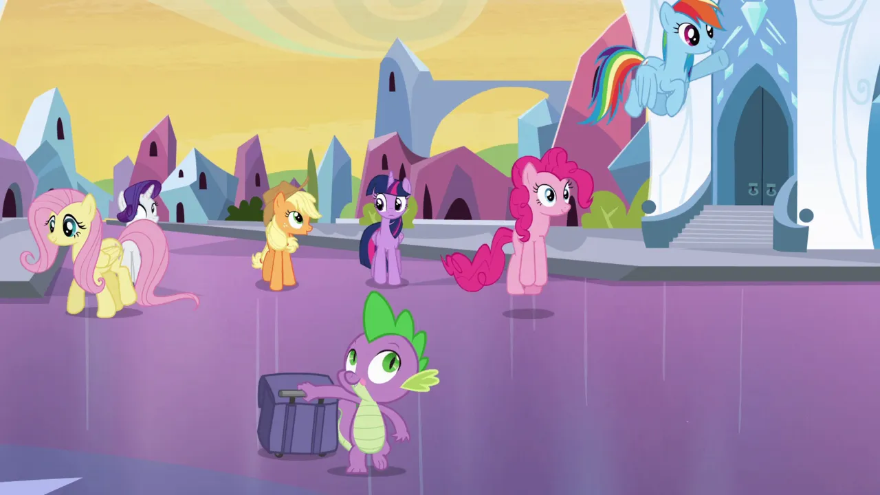 Backdrop artwork for Crystal's Pony Tale