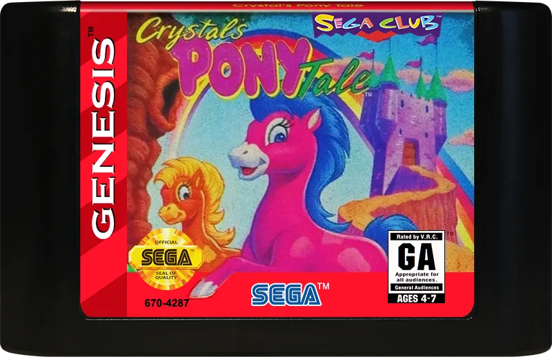 Crystal's Pony Tale cart