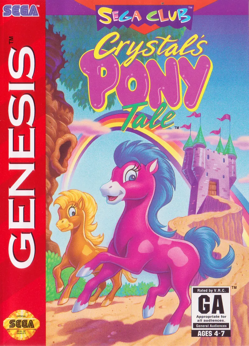 Crystal's Pony Tale box art