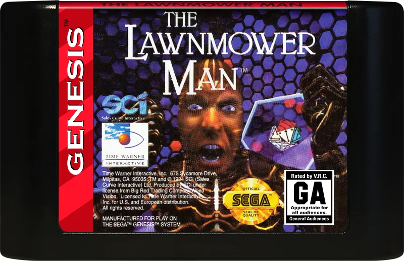 The Lawnmower Man cart