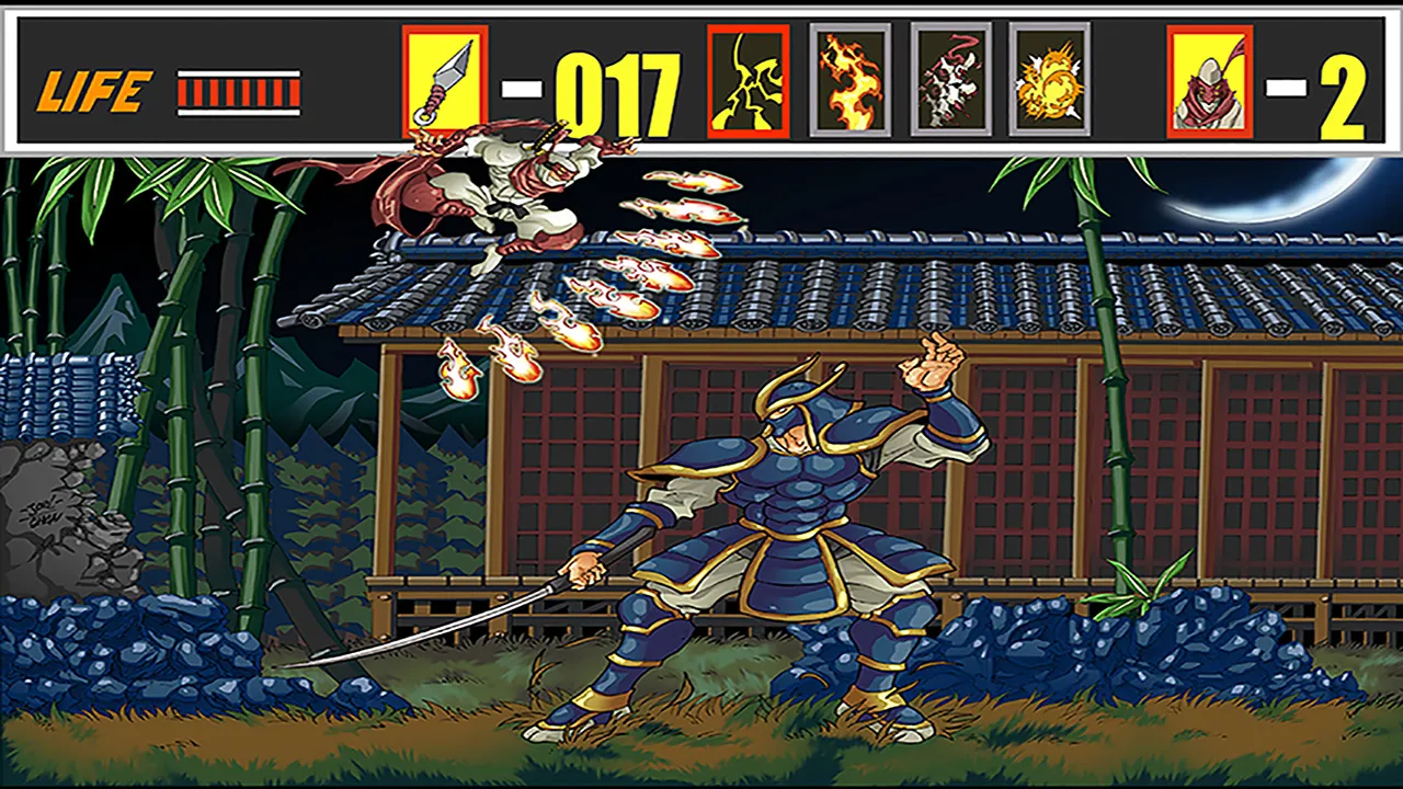 Backdrop artwork for The Revenge of Shinobi