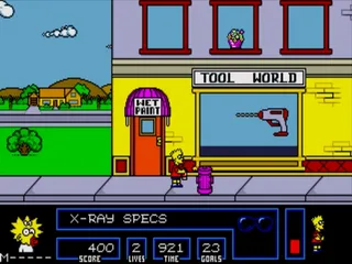 The Simpsons: Bart vs. the Space Mutants screenshot