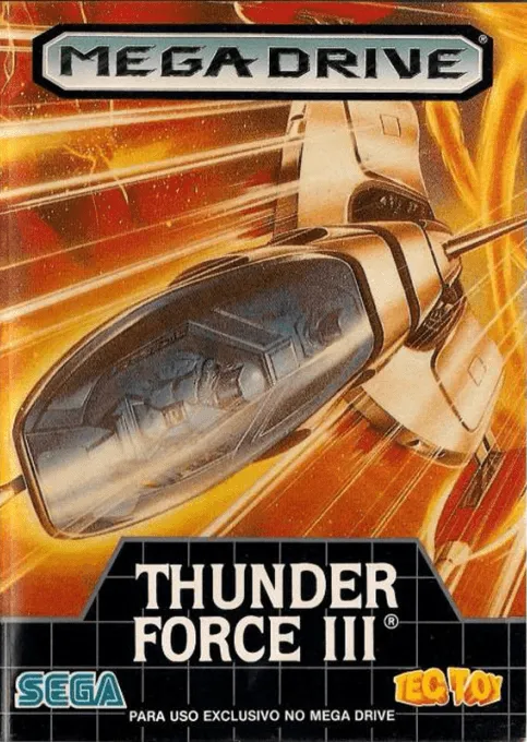 Thunder Force III box art