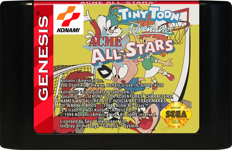Tiny Toon Adventures: ACME All-Stars cart