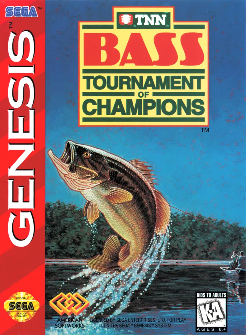 TNN Bass Tournament of Champions box art