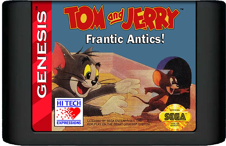 Tom and Jerry: Frantic Antics! cart