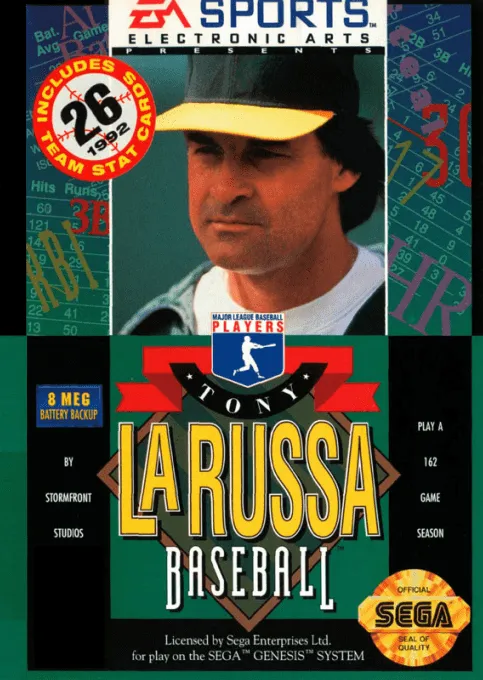 Tony La Russa Baseball box art
