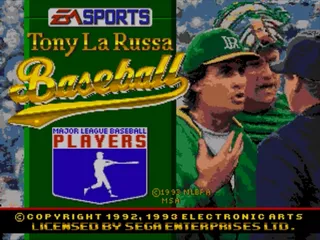 Tony La Russa Baseball screenshot