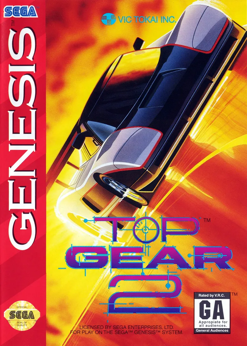Top Gear 2 box art