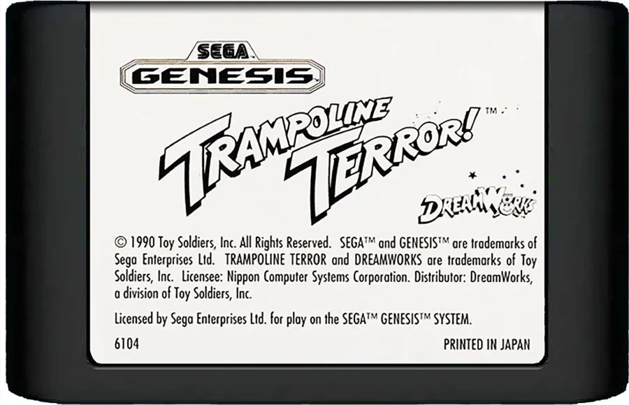 Trampoline Terror! cart