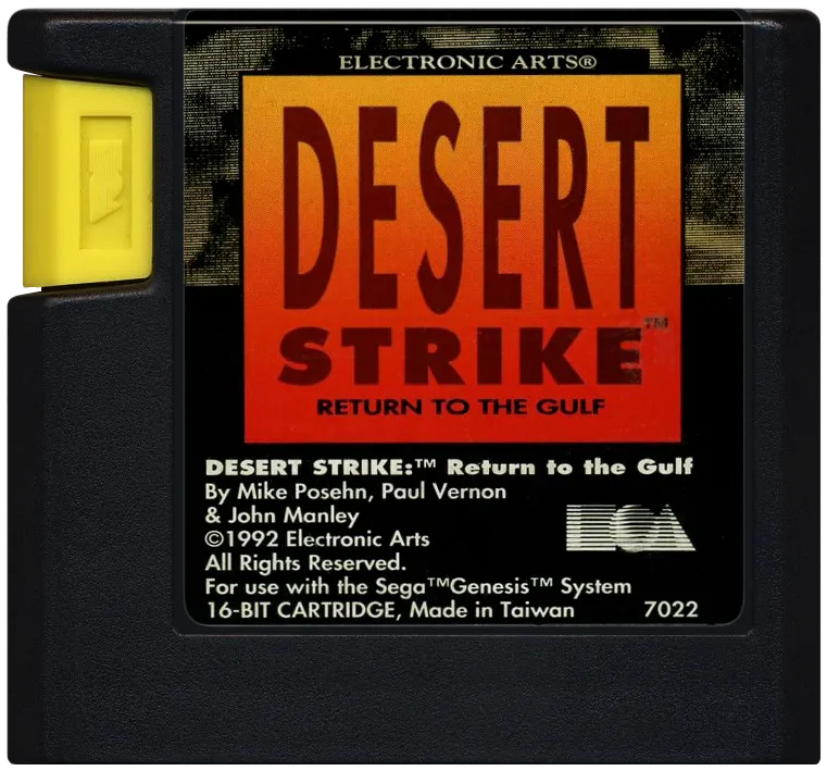 Desert Strike: Return to the Gulf cart