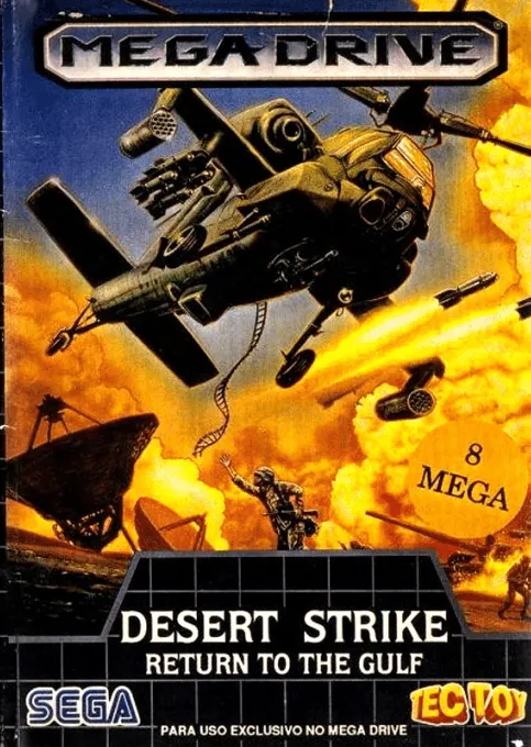 Desert Strike: Return to the Gulf box art