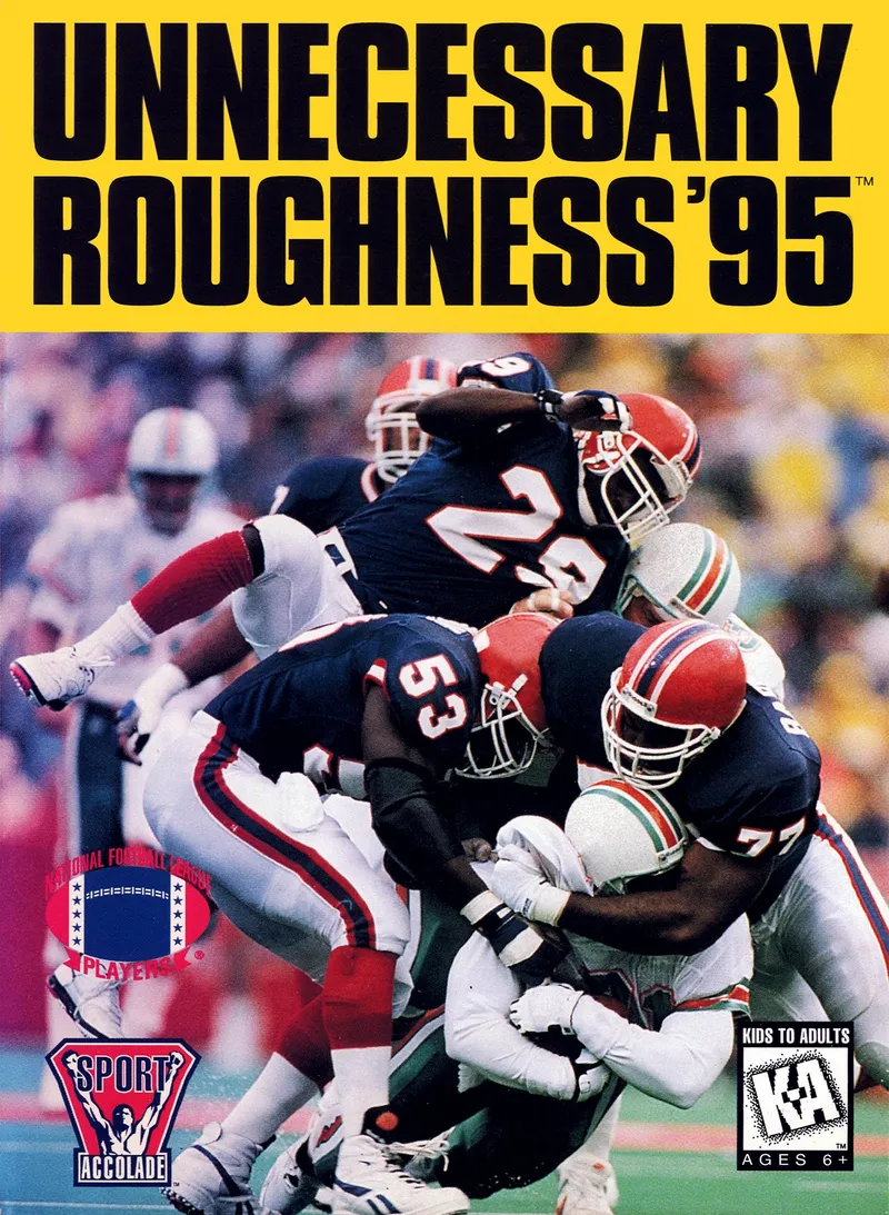 Unnecessary Roughness '95 box art