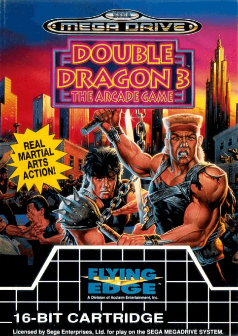 Double Dragon 3: The Arcade Game box art