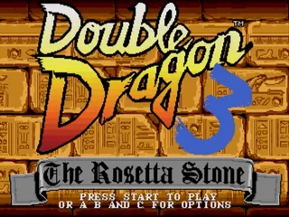 Double Dragon 3: The Arcade Game screenshot