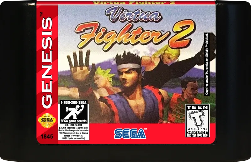 Virtua Fighter 2 cart