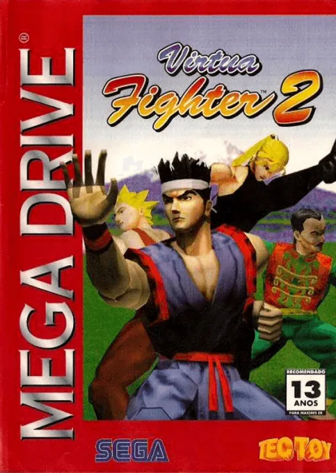 Virtua Fighter 2 box art