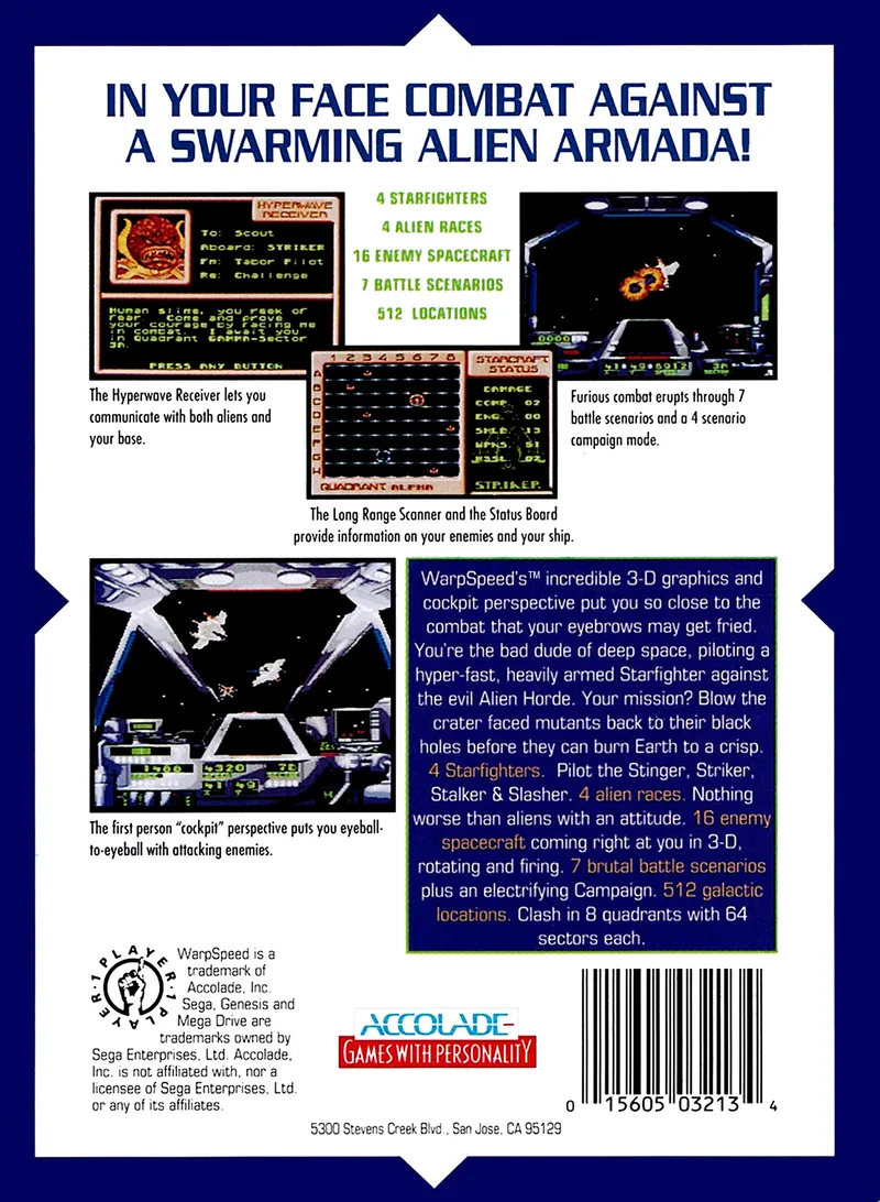 WarpSpeed box back