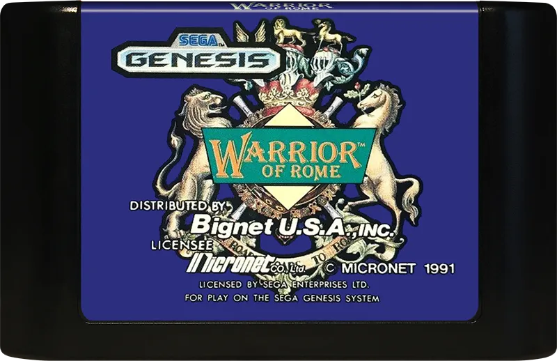 Warrior of Rome cart