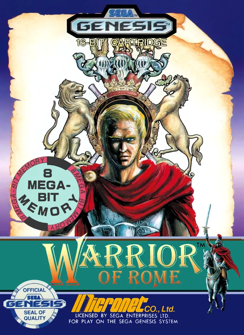 Warrior of Rome box art