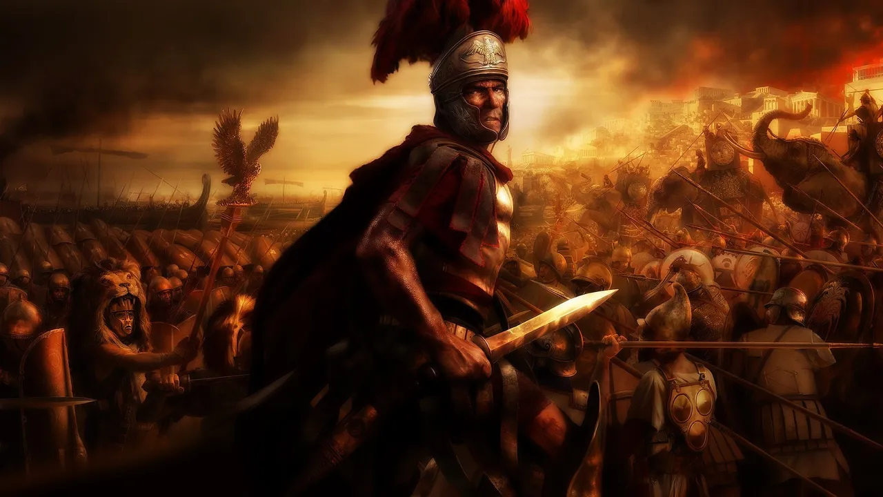Backdrop artwork for Warrior of Rome II