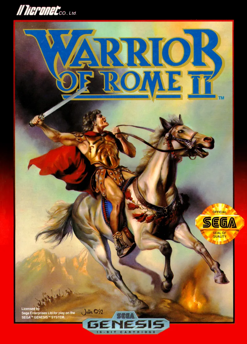 Warrior of Rome II box art
