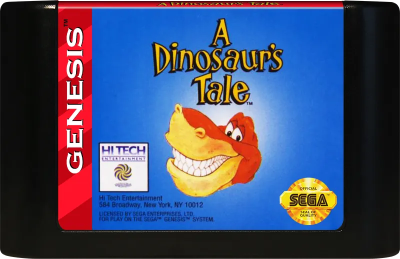 A Dinosaur's Tale cart