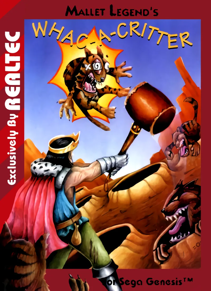 Mallet Legend's Whac-A-Critter box art