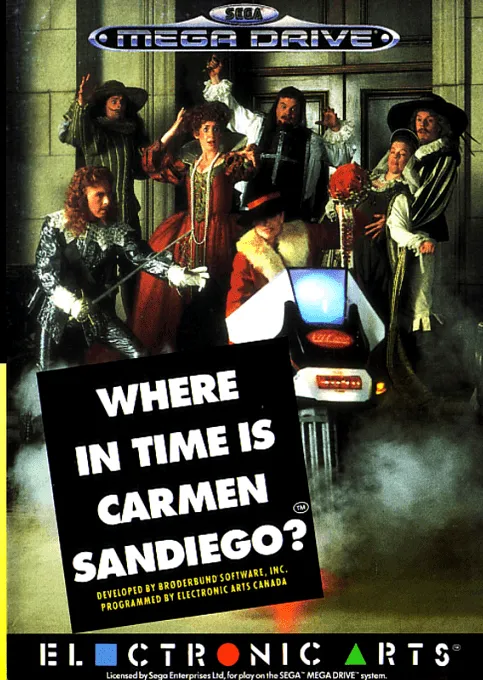 Where in Time Is Carmen Sandiego? box art