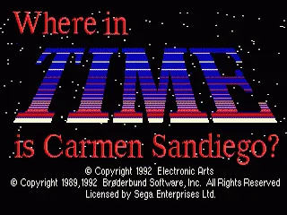 Where in Time Is Carmen Sandiego? screenshot