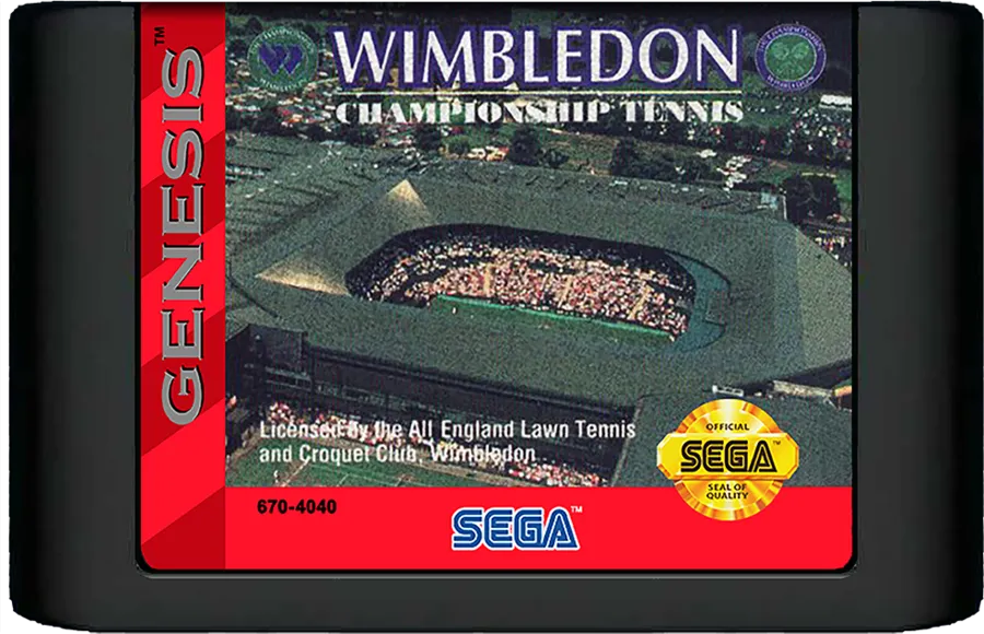 Wimbledon Championship Tennis cart