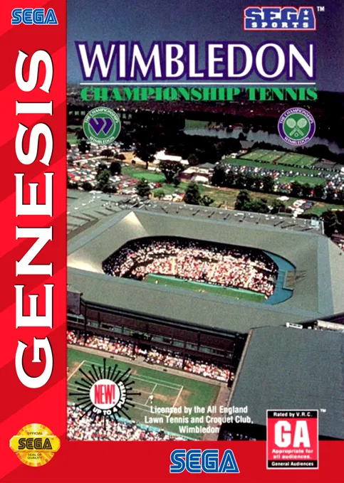 Wimbledon Championship Tennis box art