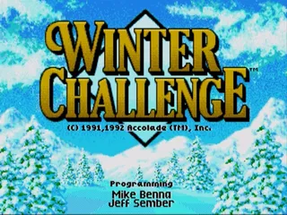 Winter Challenge screenshot
