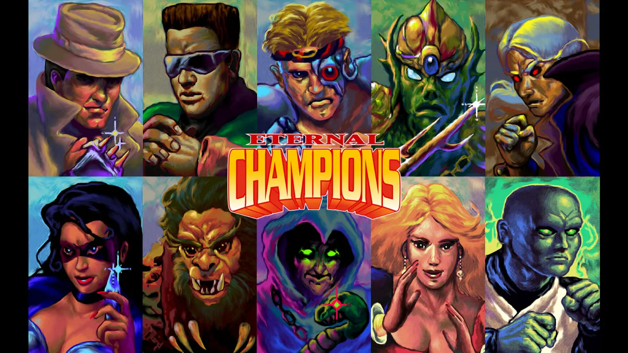 Backdrop artwork for Eternal Champions
