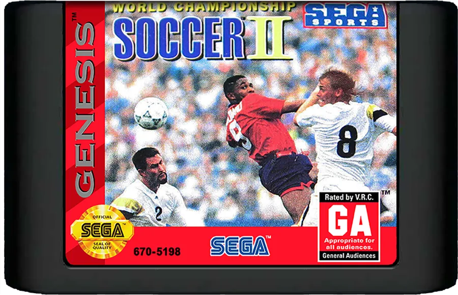 World Championship Soccer II cart