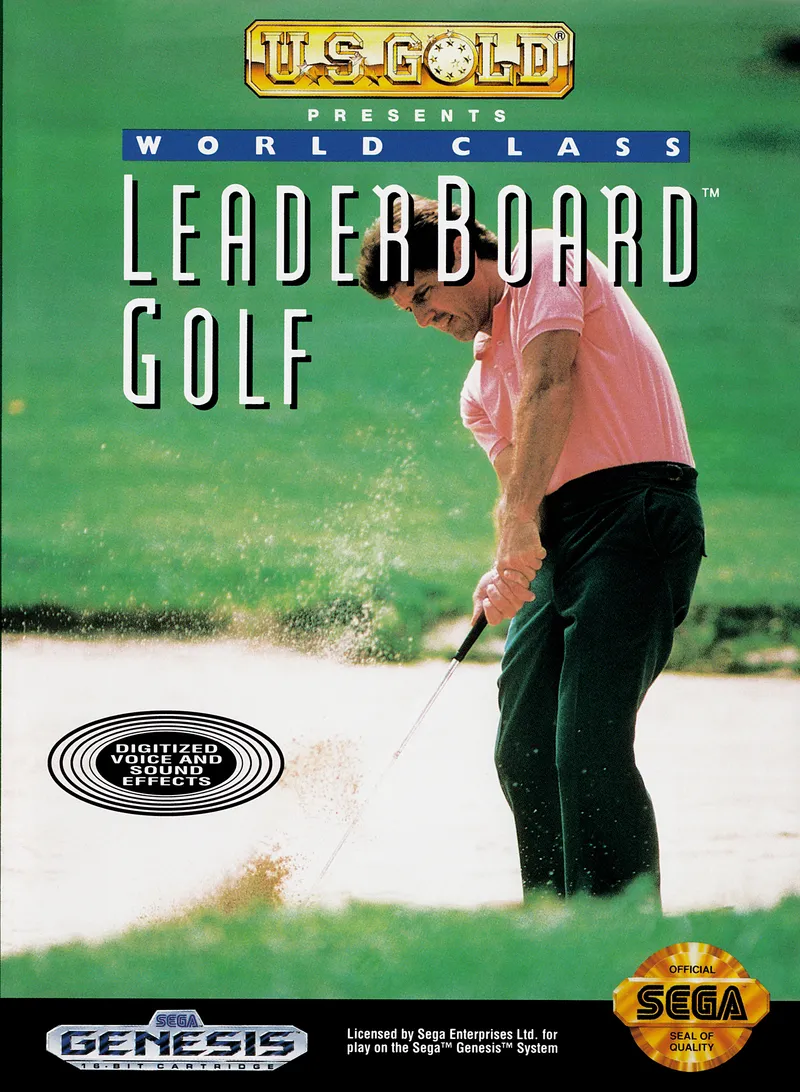 World Class Leaderboard Golf box art