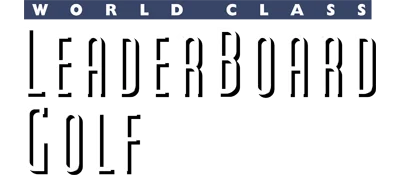 World Class Leaderboard Golf logo