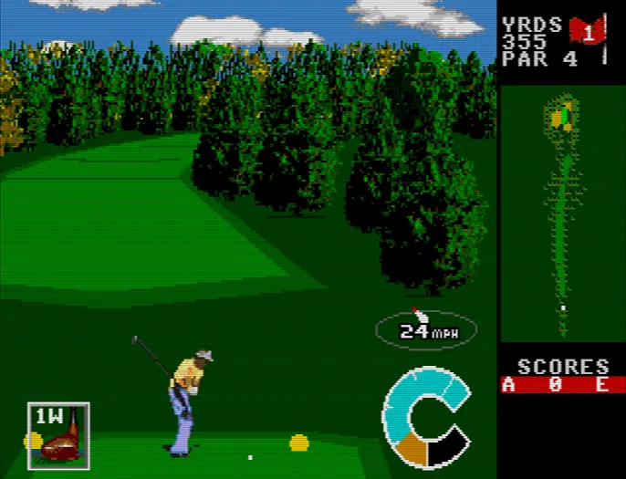 World Class Leaderboard Golf screenshot