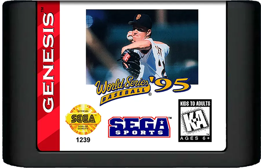 World Series Baseball '95 cart