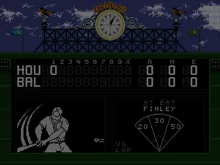 Backdrop artwork for World Series Baseball '95