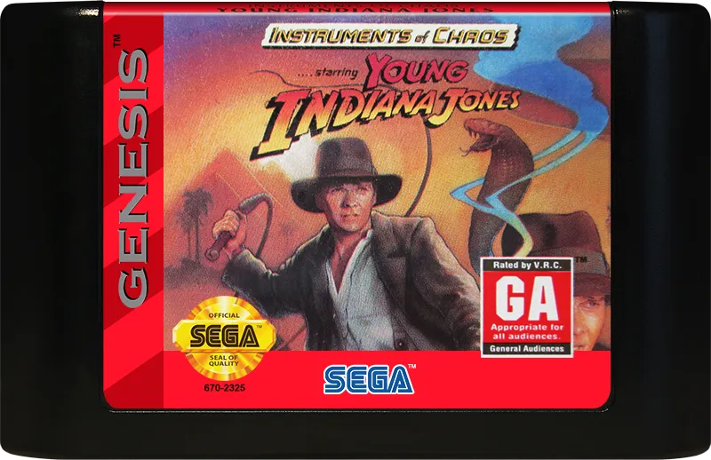 Instruments of Chaos Starring Young Indiana Jones cart