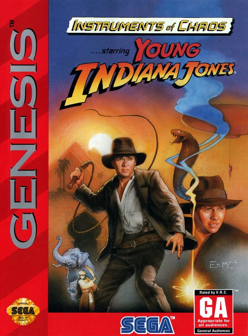 Instruments of Chaos Starring Young Indiana Jones box art