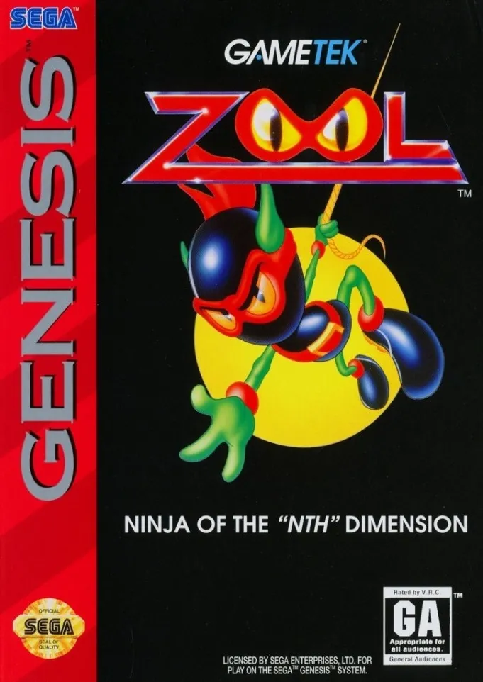 Zool: Ninja of the 'Nth' Dimension box art