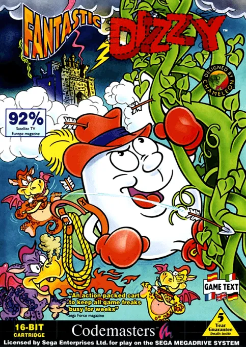 Fantastic Dizzy box art
