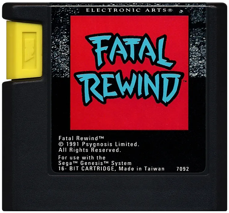 Fatal Rewind cart