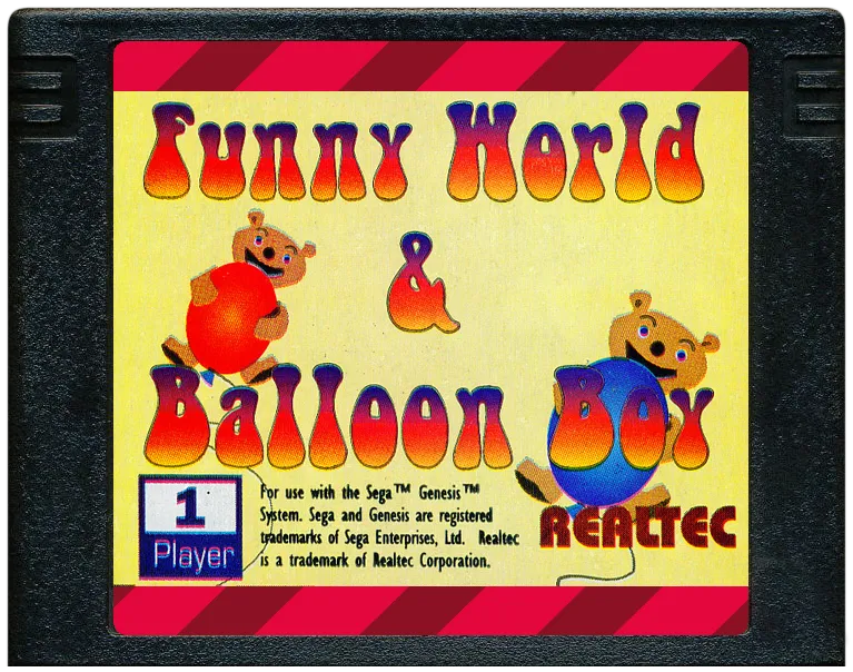 Funny World & Balloon Boy cart