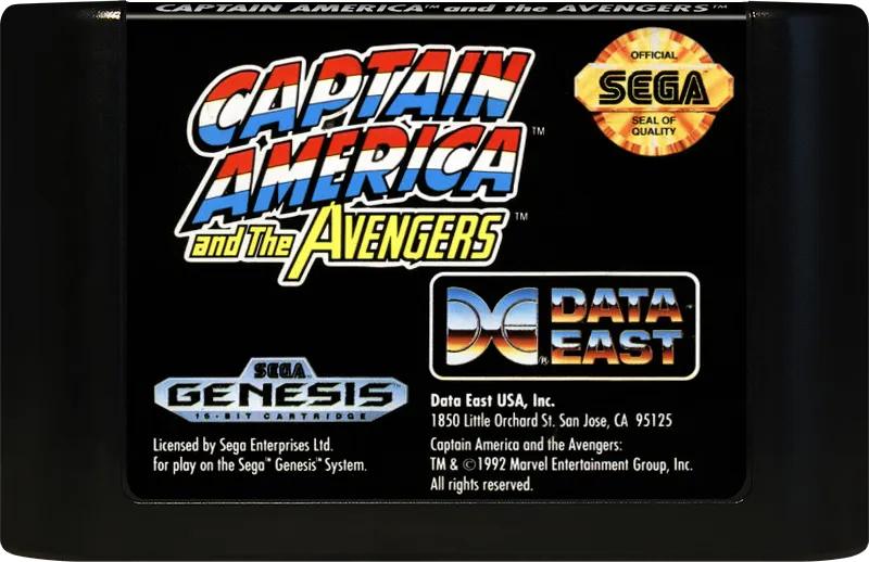 Captain America and the Avengers cart